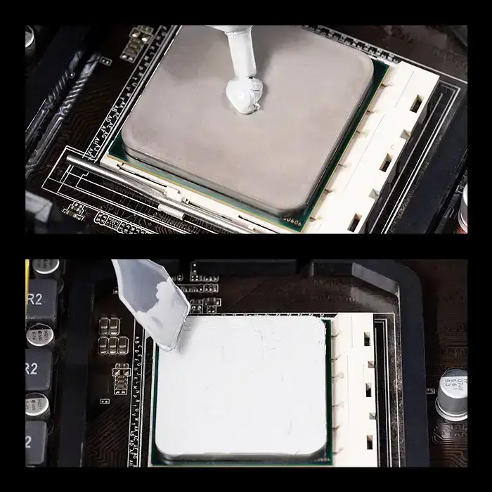 Qoltec Thermal grease 1.42 W/m-K | 1g | White Foto 3