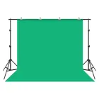 Puluz 2x3m photo backdrop set/stand + photo backdrops 3 pcs PKT5205 Photo 2
