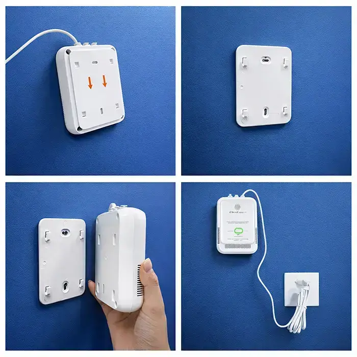 Qoltec Certified Natural Gas Leak Sensor | CH4 detector | NG | Tuya | Wi-Fi | 85dB alarm | LED  Photo 13