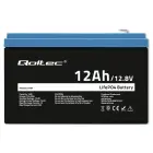 Qoltec LiFePO4 lithium iron phosphate battery | 12.8V | 12Ah | 153.6Wh | BMS Foto 6