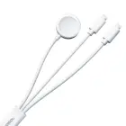 Joyroom S-IW007 3-in-1 cable USB-A magnetic charger - Lightning 1.2m - white Photo 2