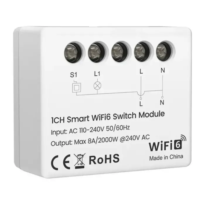 Avatto WSM20-W1 smart switch module Foto 3