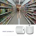 Qoltec Thermal roll 80 x 80 | 55g/m2 | 10pcs | BPA free Foto 5