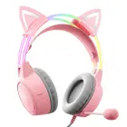 Gaming headphones ONIKUMA X15Pro Pink Cat's Ears Foto 2