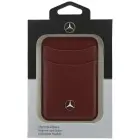 Magnetic Card Wallet Mercedes Leather red Foto 6