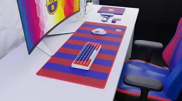 Desk pad FC Barcelona JQR XL blue and red Photo 2