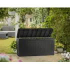 Uzglabāšanas kaste Samoa Rattan Box 270L pelēka Foto 7