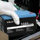 Qoltec LiFePO4 lithium iron phosphate battery | 12.8V | 10Ah | 128Wh | BMS Foto 4