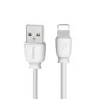 Remax Suji RC-134i datu pārraides un uzlādes vads | USB-A uz Lightning | 10.5W | 1m | balts Foto 2