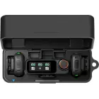 PULUZ Silicone Charging Case Protective Cover for DJI Mic 3 (Black) Фото 3