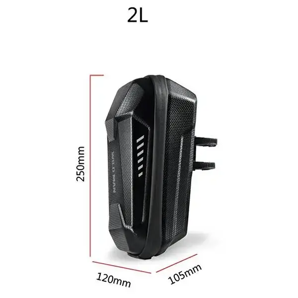 Etui|uchwyt na hulajnogę WILDMAN ES8X  sakwa na ramę czarna|black Foto 8