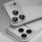 Benks Tempered glass Glass Warrior Metal Integrated Lens Protector (C069) for Iphone 17 Pro (lens 3 pieces) orange Фото 7