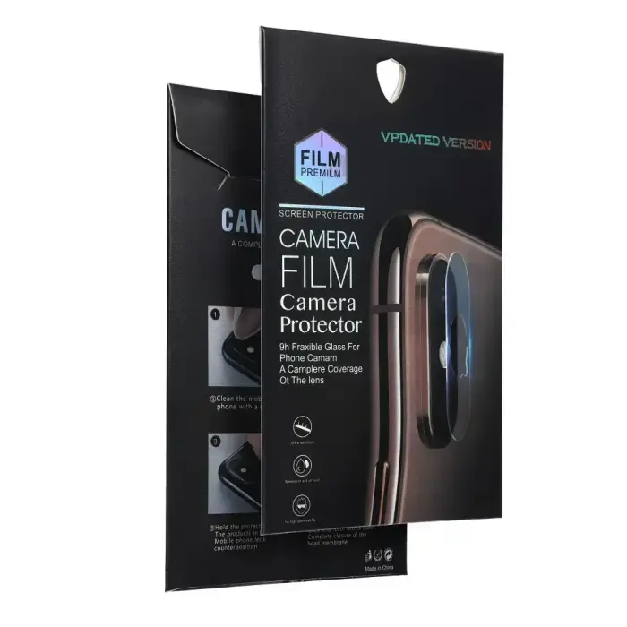 5D Full Glue Camera Tempered Glass - for iPhone 17 Air Transparent Foto 3