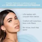 Seamless Undies Underlash Extensions Refill, Balayage Cluster Lashes, Lightweight & Comfortable, up to 5 Applications, Assorted Eyelash Lengths, 32 Photo 4