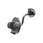 Car phone holder Forcell F-Grip Oval 17 cm windshield / dashboard / air vent black Photo 3