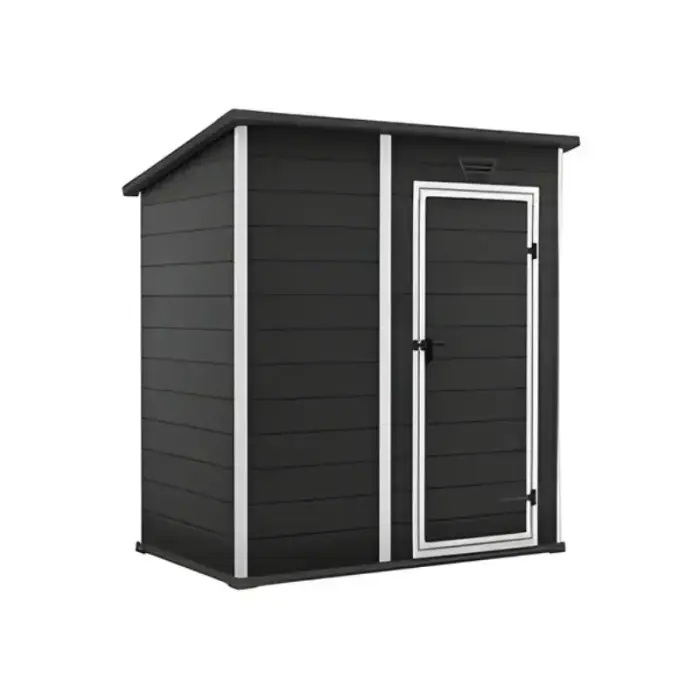 Садовый сарай Essential Shed 6x4 темно-серый/белый Фото 2