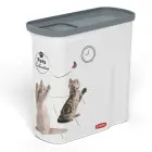 Контейнер для корма Pet Life Dogs 1,5кг 2л 20,5x86x19,4см кошка Фото 2
