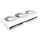 XFX Mercury AMD Radeon RX 9060XT OC White Gaming Edition with 16GB GDDR6 HDMI 2xDP, AMD RDNA 4 Foto 3