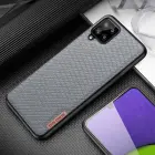 Dux Ducis Fino case covered with nylon material for Samsung Galaxy A22 4G green Foto 3