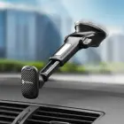 Magnetic car phone holder Forcell F-Grip Carbon H-CT327 windshield / dashboard black Photo 11