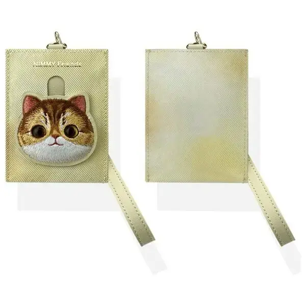 Nimmy portfel na karty khaki Big Eyed     Pet 2.0 Cat Фото 3