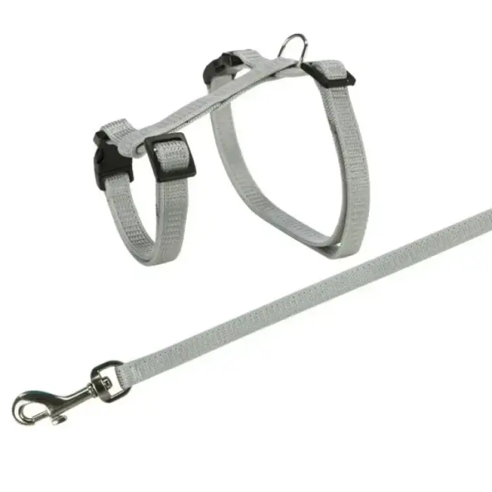 Krūšu siksna un pavada trušiem - Trixie Rabbit Harness with Lead, 25/44cm/10mm, 1.25m Foto 2