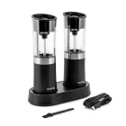Huslog Grinder Set with Charging Base - Black Foto 5