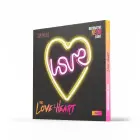 Neon LED Light LOVE HEART purple white NNE02 Neolia Фото 9