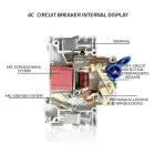 Qoltec Overcurrent Circuit Breaker B40| Fuse | AC | 40A | 3P Photo 7