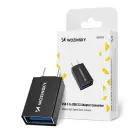 Wozinsky W10GY1S USB-C - USB-A 3.2 10Gb|s Adapter - Black Фото 1