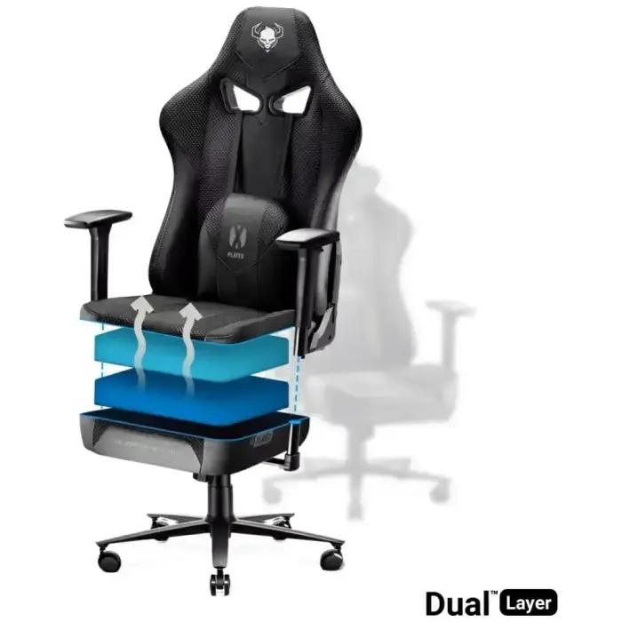 Gaming chair Diablo Chairs X-Player 2.0 Normal Size black Foto 5
