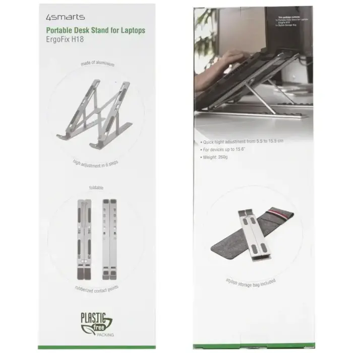 Laptop Stand 4smarts ErgoFix H18 silver Foto 7