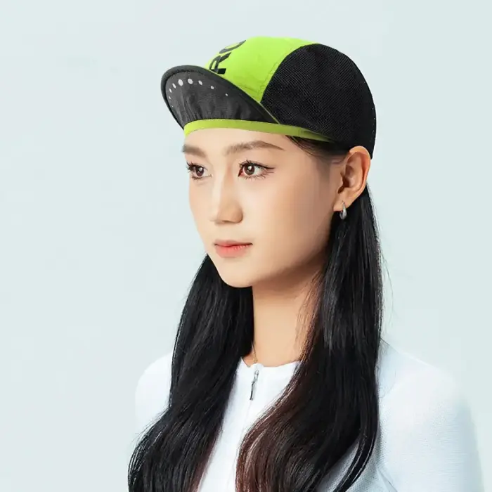 Rockbros Cycling Cap with Visor, Helmet Cover - Green Foto 2