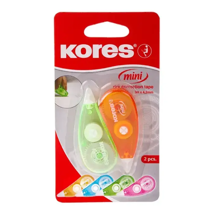 Korekcijas rolleris KORES MINI komplekts 4.2 mm x 3m, 2 gab Foto 2