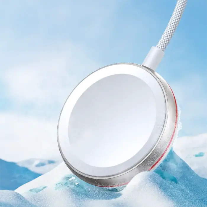 Joyroom 2 in 1 Lightning cable and inductive charger for Apple Watch 1.5m white (S-IW011) Foto 12
