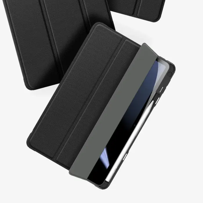 Dux Ducis Toby Armored Flip Smart Case for Oppo Pad with Stylus Holder Black Photo 10