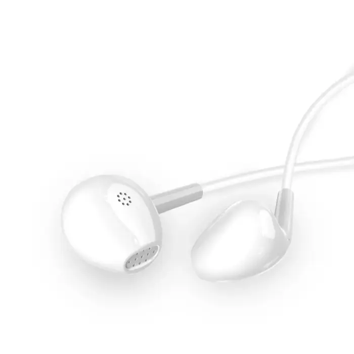 Dudao X10S wired in-ear headphones 3.5mm mini jack 1.15m - white Photo 3