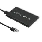 Qoltec External Hard Drive Case HDD/SSD 2.5'' SATA3 | USB 2.0 | Black Foto 1