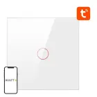 Smart Light Switch ZigBee Avatto ZTS02-EU-W1 1 Way TUYA (white) Photo 1