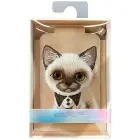 Magnetic phone wallet stand  Nimmy New Big-Eye Cute Pets 2.0 Cat brown Foto 7