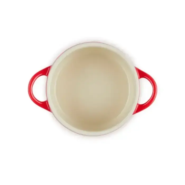 Mini Cocotte stoneware dish Ø10cm red Photo 4