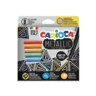 Flomasteri CARIOCA Metallic FineMarker Box 8 gab Photo 1
