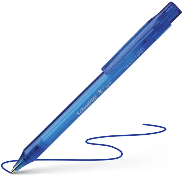 Lodīšu pildspalva SCHNEIDER FAVE 1.0mm, zila Foto 2