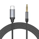 Tech-Protect UltraBoost audio USB-C | 3.5mm mini jack cable 1 m - black Photo 1