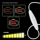 Neon PLEXI LED CHECK ENGINE yellow red NNE21 Neolia Photo 6
