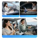 Orico HyperDrive 165W USB-A + 2x USB-C Car Charger - Black Foto 10