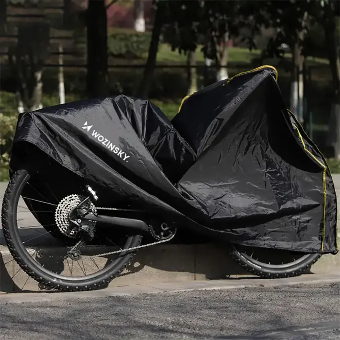 Wozinsky WPP-01O Cover - Anti-dust, Anti-moisture Protective Cover for Scooter Bike - Black Foto 9