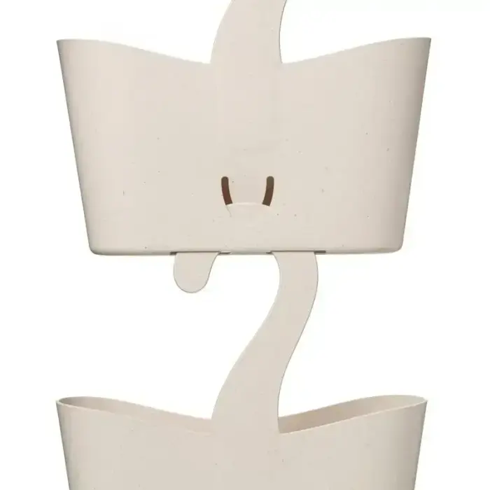 Hanging bathroom multifunctional shelf 25x9x28cm Ecohome Photo 6