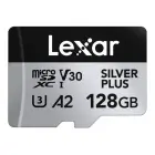 Karta pamięci Lexar High-Performance Silver Plus microSDXC 128GB + adapter Фото 8