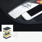 Anti-theft Case for Car Keys Phone Radio Blocking Faraday Box Faraday Cage 20cm x 11cm Black Фото 14